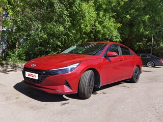2021 Hyundai Elantra VII (CN7), красный, 1780000 рублей, вид 2