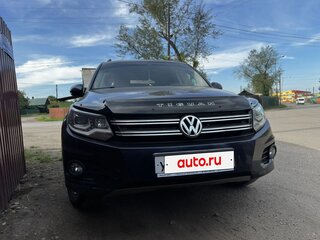 2012 Volkswagen Tiguan I Рестайлинг, синий, 1250000 рублей, вид 2