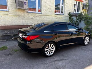 2011 Hyundai Sonata VI (YF), чёрный, 1300000 рублей, вид 3