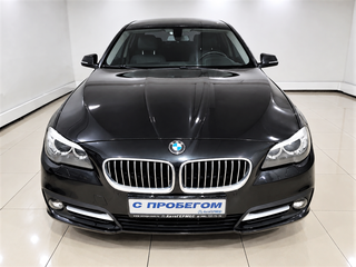 2014 BMW 5 серии 520i VI (F10/F11/F07) Рестайлинг, чёрный, 1850000 рублей, вид 2