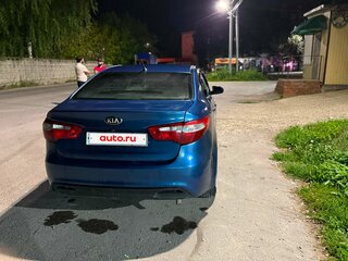 2013 Kia Rio III, синий, 380000 рублей, вид 4
