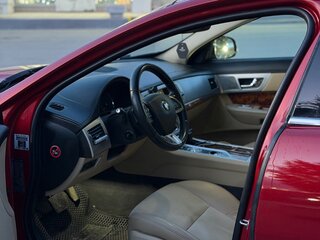 2013 Jaguar XF I Рестайлинг, белый, 1180000 рублей, вид 5