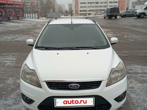 2008 Ford Focus II Рестайлинг, белый, 350000 рублей