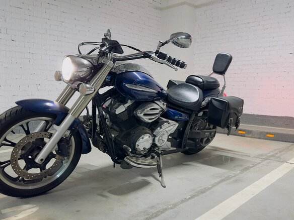 2011 Yamaha XVS950, синий, 700000 рублей