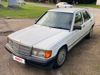 1986 Mercedes-Benz 190 (W201), белый, 595000 рублей, вид 1