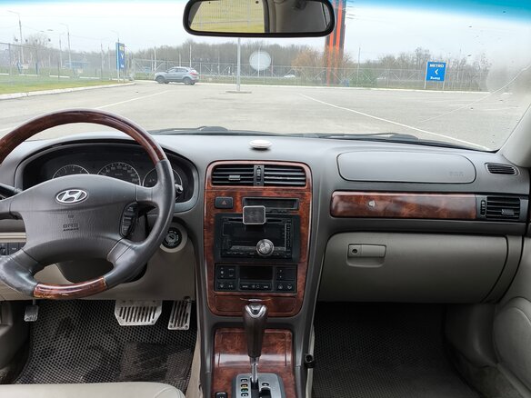 2004 Hyundai XG I Рестайлинг, белый, 700000 рублей - вид 8