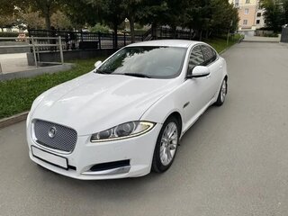 2012 Jaguar XF I Рестайлинг, белый, 1390000 рублей, вид 1