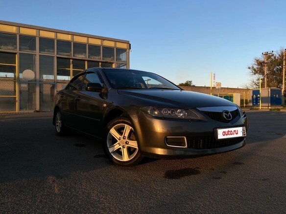 2006 Mazda 6 I (GG) Рестайлинг, серый, 350000 рублей - вид 2
