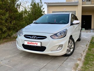 2011 Hyundai Solaris I, белый, 870000 рублей, вид 2