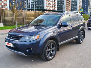 2008 Mitsubishi Outlander II, синий, 1230000 рублей, вид 1