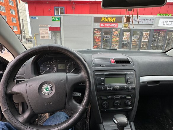 2007 Skoda Octavia II (A5), чёрный, 420000 рублей - вид 11