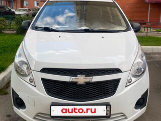 2013 Chevrolet Spark III, белый, 950000 рублей, вид 1