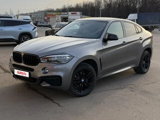 2017 BMW X6 30d II (F16), серый, 3500000 рублей, вид 1