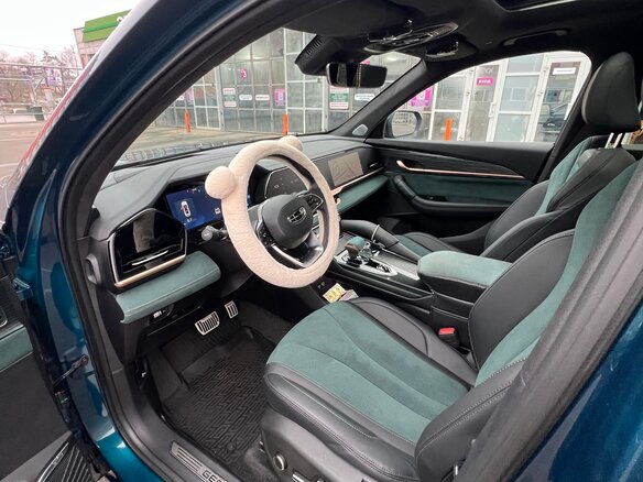 2023 Geely Monjaro I, синий - вид 7