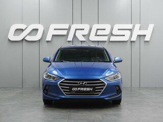 2017 Hyundai Elantra VI (AD), синий, 1197000 рублей, вид 3