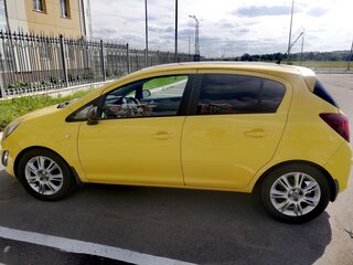 2012 Opel Corsa D Рестайлинг II, жёлтый, 720000 рублей, вид 3