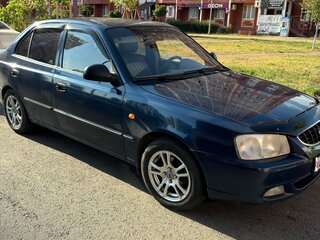 2007 Hyundai Accent ТагАЗ II, синий, 375000 рублей, вид 1