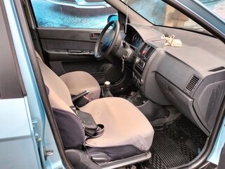 2007 Hyundai Getz I Рестайлинг, голубой, 330000 рублей, вид 5