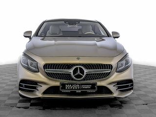 2018 Mercedes-Benz S-Класс 560 4MATIC VI (W222, C217) Рестайлинг, золотистый, 8880000 рублей, вид 2