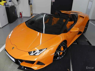 2023 Lamborghini Huracán I Рестайлинг, оранжевый, 31132345 рублей, вид 2