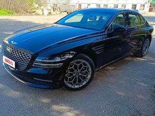2021 Genesis G80 II, чёрный, 3700000 рублей, вид 2