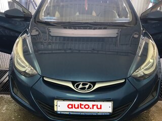 2014 Hyundai Elantra V (MD) Рестайлинг, синий, 880000 рублей, вид 2