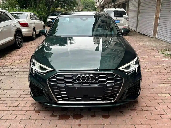 2023 Audi A3 35 TFSI Long IV (8Y), зелёный, 2100007 рублей - вид 4