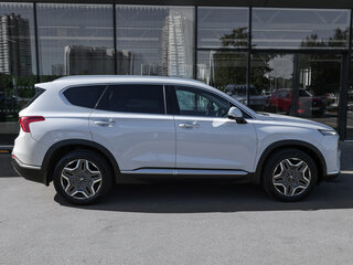 2021 Hyundai Santa Fe IV Рестайлинг, белый, 2998000 рублей, вид 4