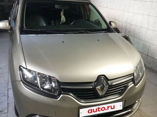 2015 Renault Logan II, бежевый, 620000 рублей, вид 2