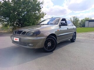 2007 Daewoo Lanos, зелёный, 375000 рублей, вид 1