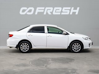 2013 Toyota Corolla X (E140, E150) Рестайлинг, белый, 1170000 рублей, вид 5