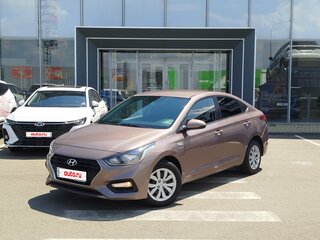 2019 Hyundai Solaris II, коричневый, 1180000 рублей, вид 1