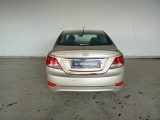 2012 Hyundai Solaris I, бежевый, 620000 рублей, вид 5