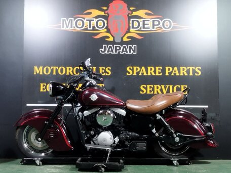 1999 Kawasaki VN1500 Vulcan, пурпурный, 465000 рублей, вид 2