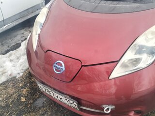 2012 Nissan Leaf I (ZE0/AZE0), пурпурный, 400000 рублей, вид 2