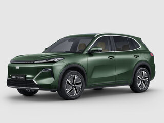 2026 Geely EX5 Гибрид EM-R, зелёный, 3829990 рублей, вид 1