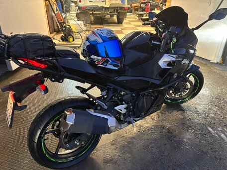 2020 Kawasaki Ninja 400, чёрный, 600000 рублей, вид 5