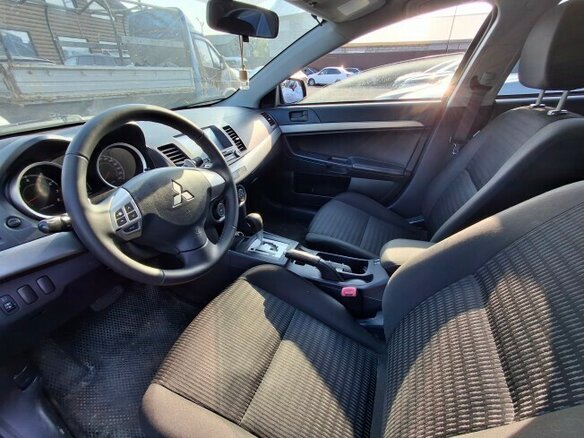 2012 Mitsubishi Lancer X Рестайлинг, чёрный, 513000 рублей - вид 5