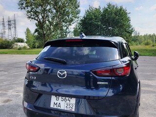 2022 Mazda CX-3 I Рестайлинг, синий, 1950000 рублей, вид 5