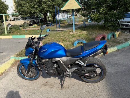 2005 Kawasaki Z 750, синий, 420000 рублей, вид 1