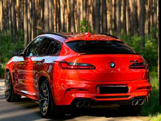 2020 BMW X4 M Competition I (F98), красный, 6285000 рублей, вид 3