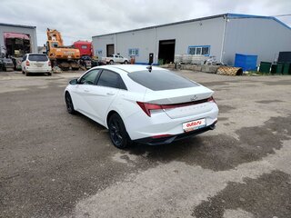 2022 Hyundai Elantra VII (CN7), белый, 1865000 рублей, вид 4