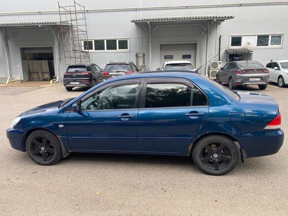 2005 Mitsubishi Lancer IX Рестайлинг, синий, 350000 рублей - вид 1