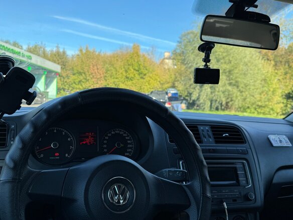 2014 Volkswagen Polo V, синий, 1200000 рублей - вид 4
