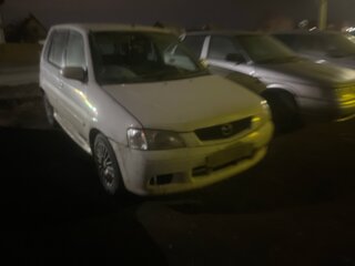 2002 Mazda Demio I (DW), белый, 190000 рублей, вид 4