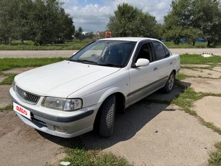 2000 Nissan Sunny B15, белый, 350000 рублей, вид 1