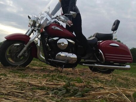 2003 Kawasaki VN1500 Vulcan, красный, 510000 рублей, вид 5