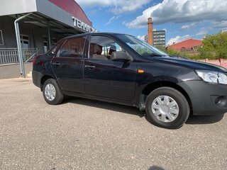 2012 Lada (ВАЗ) Granta I, чёрный, 525000 рублей, вид 2