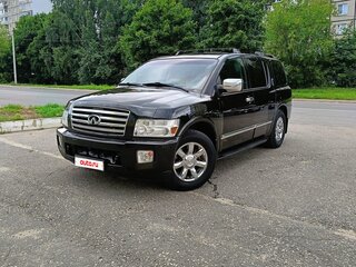 2006 Infiniti QX56 I, чёрный, 1195000 рублей, вид 5