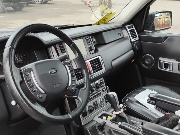 2006 Land Rover Range Rover Supercharged III Рестайлинг, чёрный, 1850000 рублей - вид 6